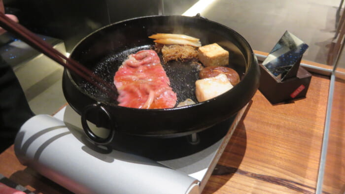 岡半　すき焼き