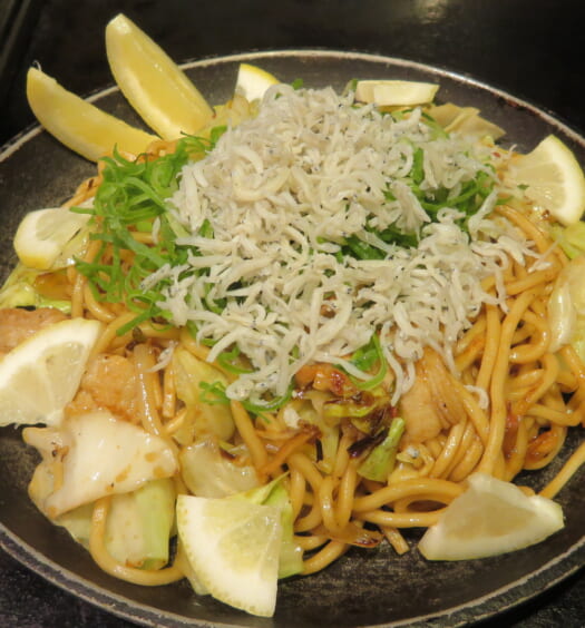 千房　レモン醤油焼きそば