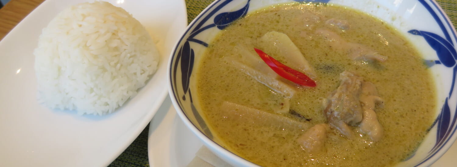 queen of thailand ginza グリーンカレー