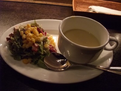 GINZA Daidai キッチンマサ　サラダとスープ