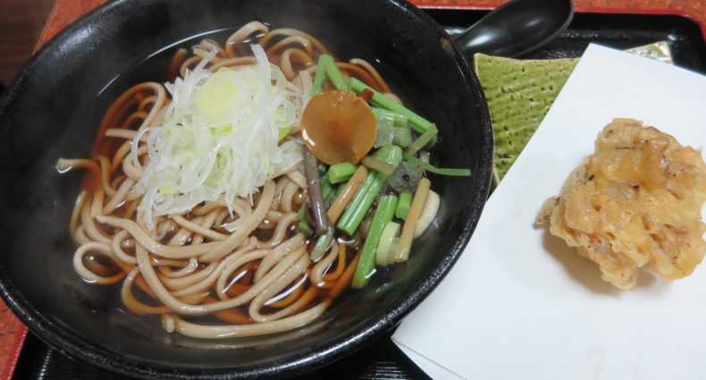 山形田　舞茸天そば