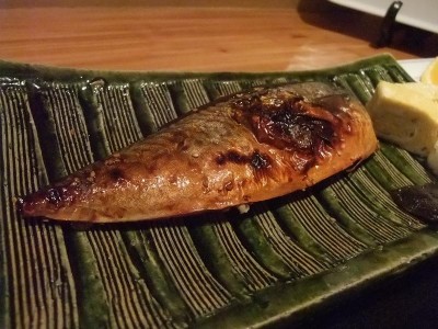八丈島 ゆうき丸　焼き魚定食