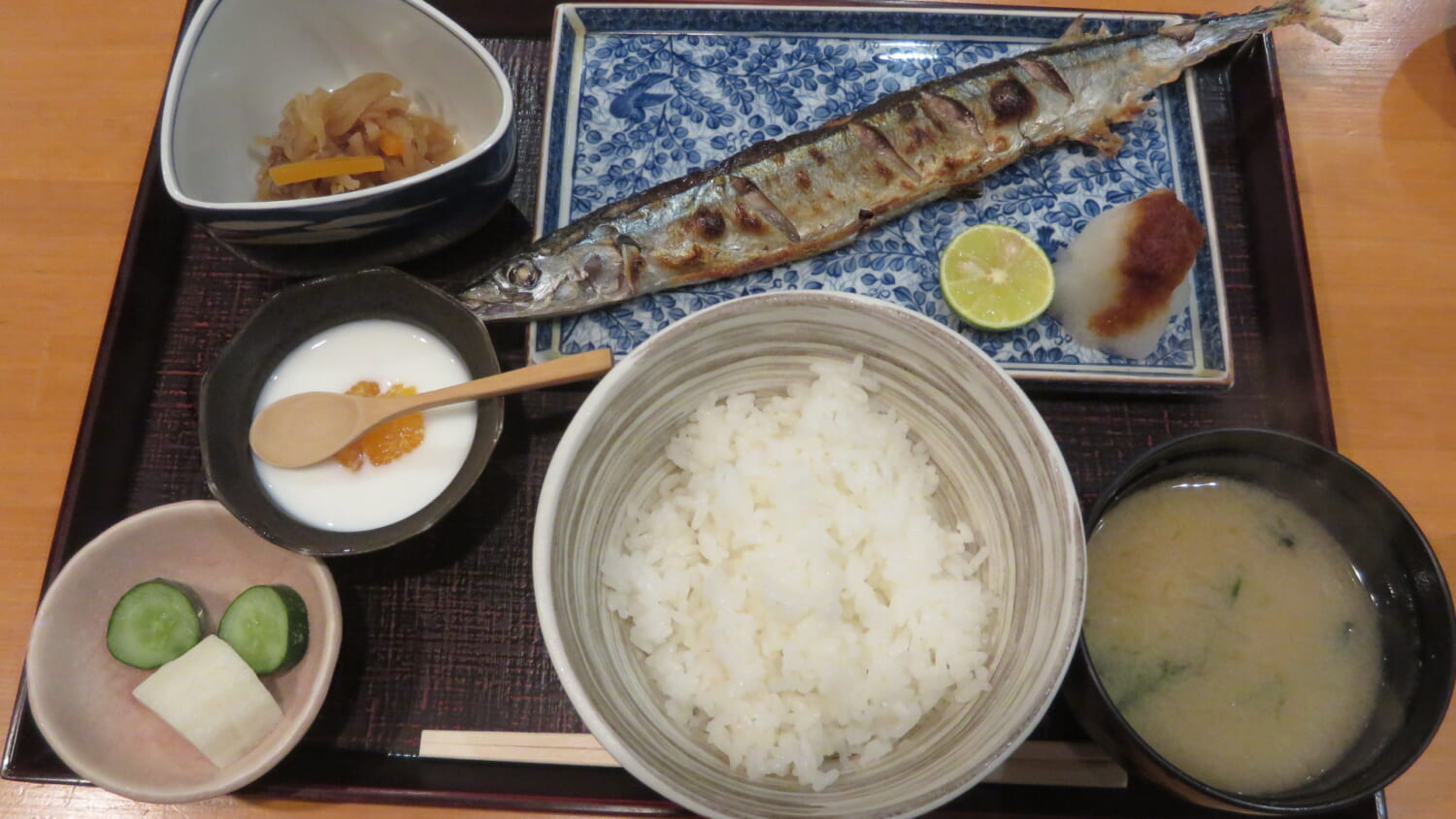 双寿　秋刀魚の塩焼き