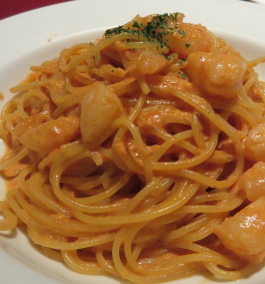 GIOIA 海老のトマトクリームスパゲッティ