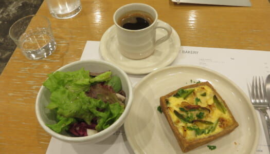 銀座　ローズベーカリー　キッシュ＆グリーンサラダ | ベジタブルプレート