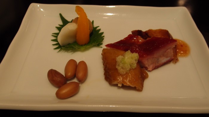 赤坂璃宮　前菜３種