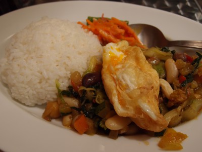マンゴツリーキッチンgapao　野菜のガパオ