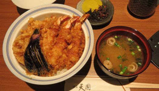 GINZA Tenkuni honten “Lunch tendon” | “Lunch tenpura teishoku”