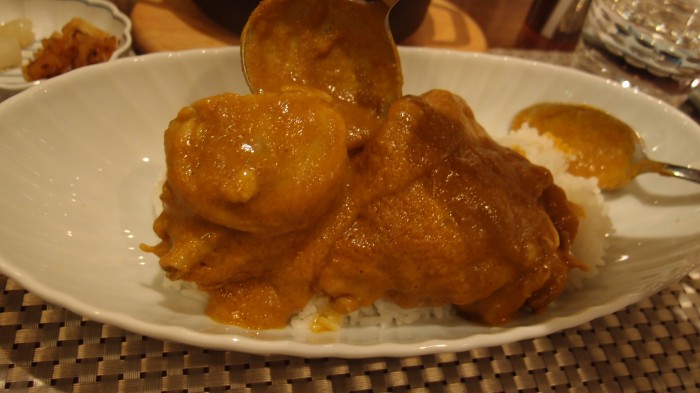 銀座咖喱堂　宮崎日南鶏のバターチキンカレー