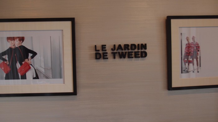 Le Jardin de Tweed　看板