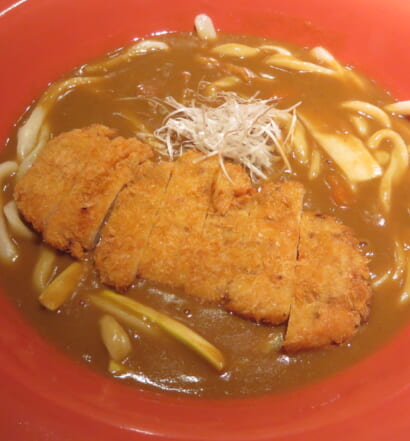 うらら＠銀座グランドホテル　豚ロースカレーカツカレーおうどん