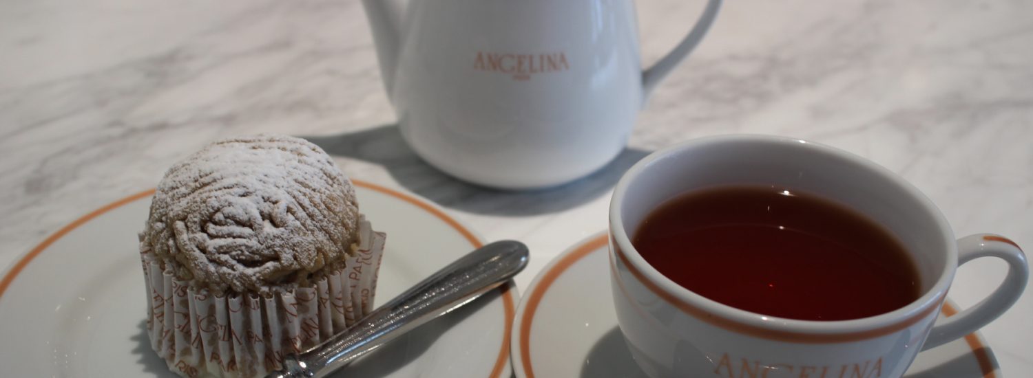 angellina　和栗モンブランと紅茶