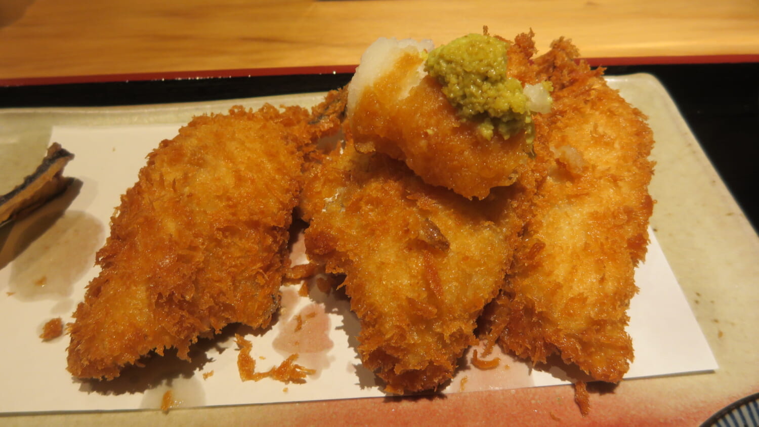 京ばし 松輪　アジフライ定食