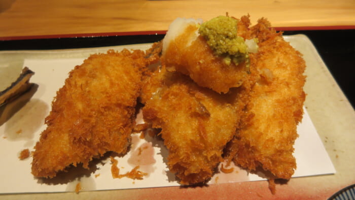 京ばし 松輪　アジフライ定食