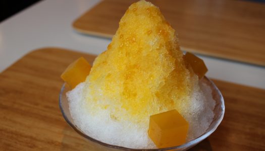 丸の内　TORAYA TOKYO　日向夏と温州みかんの氷 | 小倉汁粉