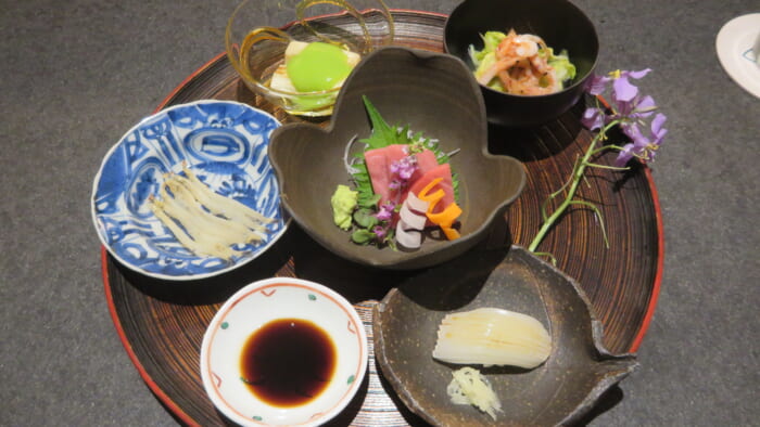 金田中庵　冷皿