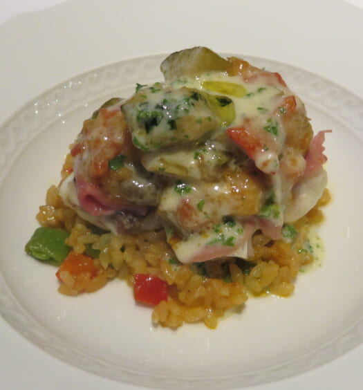 ル・マノアール・ダスティン 魚料理