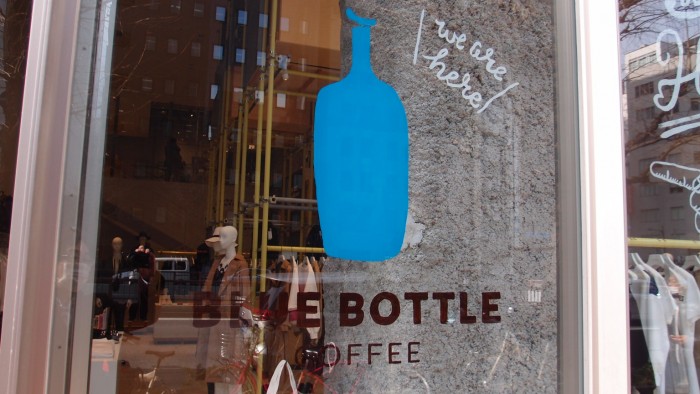 blue bottle coffee 入口