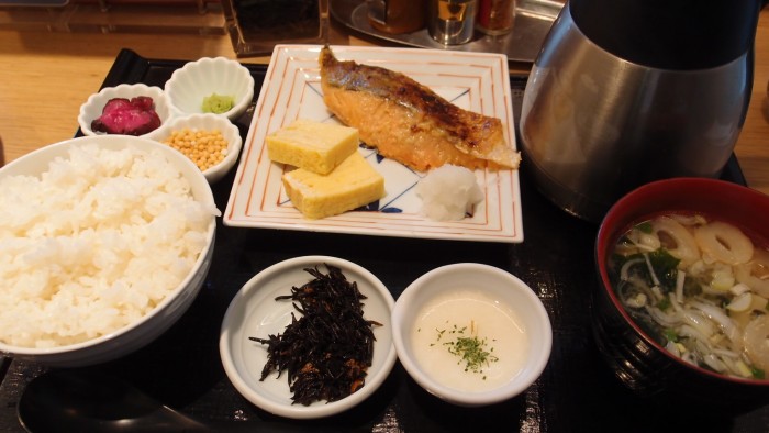 米バル竹若　焼き鮭おひつ膳定食