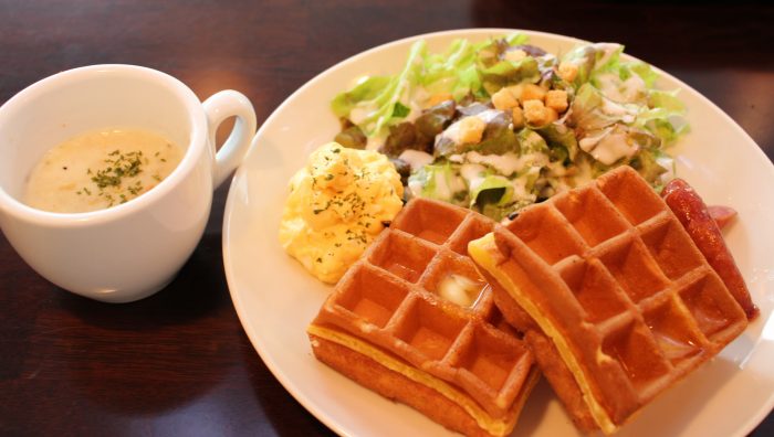 R.L CAFE WAFFLE CAFE　ワッフルプレート