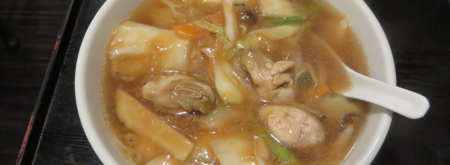 羽衣　牡蠣麺