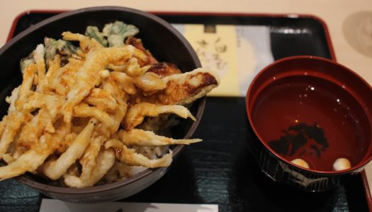 東京駅　白えび亭　富山スペシャル天丼