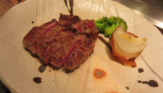 銀座　コルザ　オーストラリア牛ロースステーキ