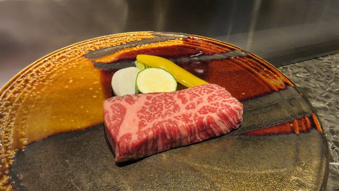 神戸牛すてーきIshida＠銀座大食堂　ステーキのお肉