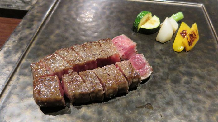 神戸牛すてーきIshida＠銀座大食堂　ステーキ
