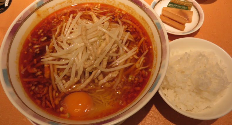 桃花源　酸辣湯麺