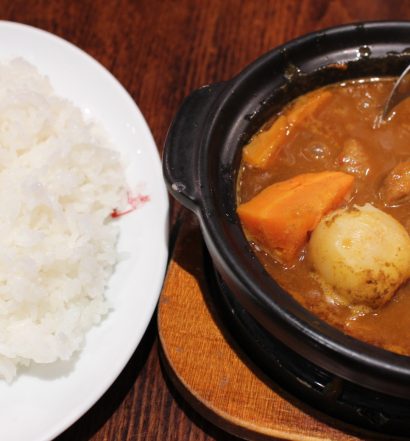 hot spoon　牛すじ野菜カレー