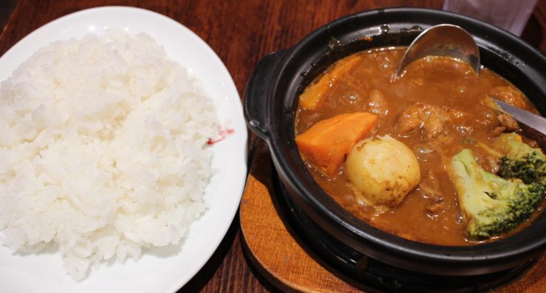 hot spoon　牛すじ野菜カレー