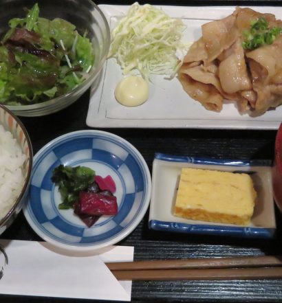 わのわ　豚のしょうが焼き定食