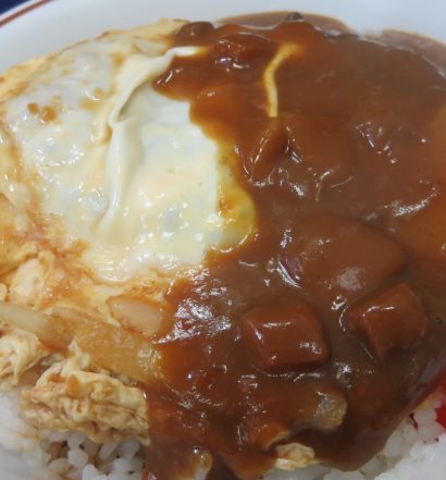 富士そば　カレーかつ丼