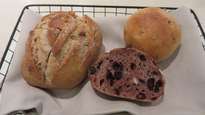 パークサイドダイナー　３種のパン
