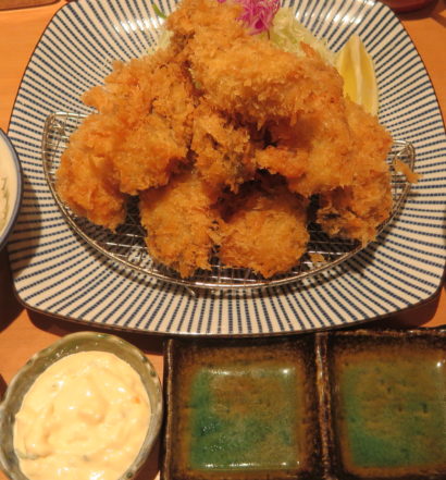 とんかつ檍　カキフライ定食