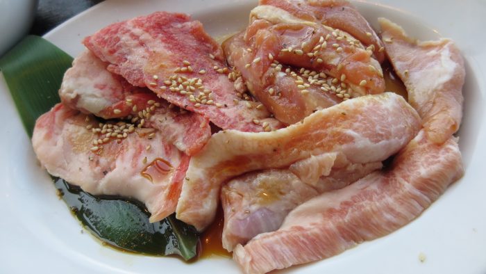 YAKINIKU A FIVE徳　鶏豚カルビの徳定食
