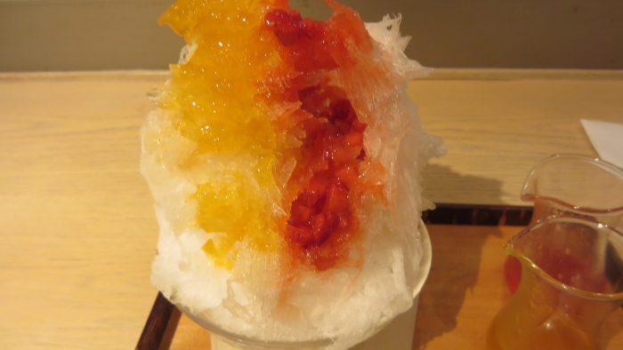 AKOMEYA厨房　四代目徳次郎天然氷のかき氷