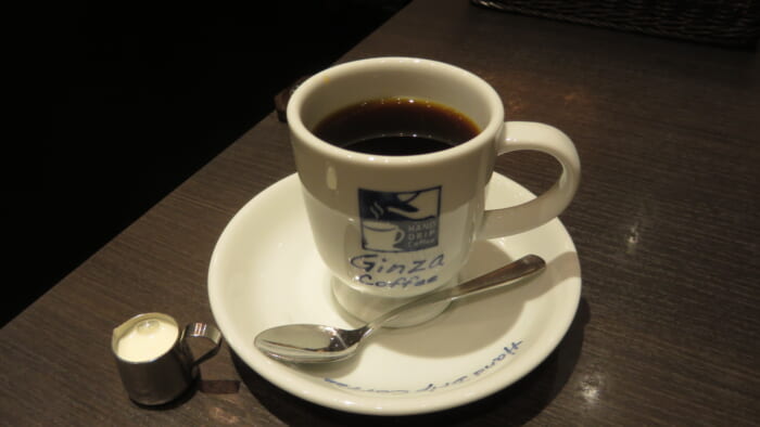 銀座珈琲店　ブレンドコーヒー