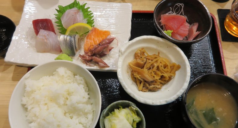 つきすそ　刺身定食