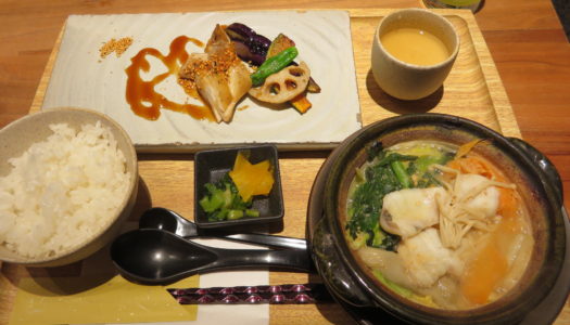 銀座　BARA dining – IBARAKI sense　あんこうと茨城野菜の小鍋とつくば鶏の香味焼き御膳 | 常陸牛ローストビーフ サンドイッチ