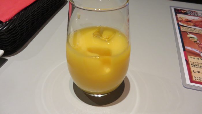 alegria　オレンジジュース
