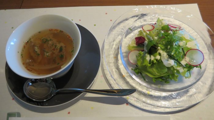 モリタ屋　スープとサラダ