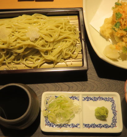 まる銀座　季節の蕎麦膳