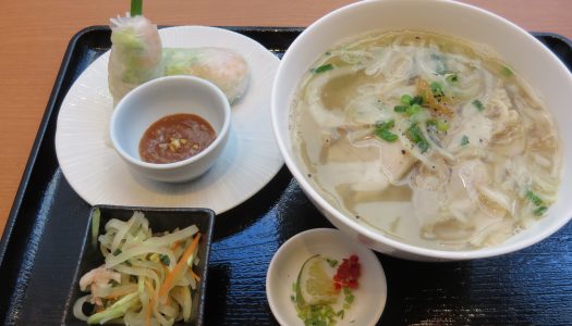 銀座　ニャー・ベトナム・プルミエ＠レムプラス銀座　Noodle Lunch-蒸し鶏のフォー