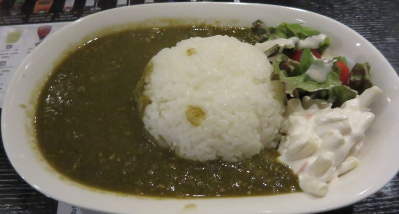 blue eyes カレーライス