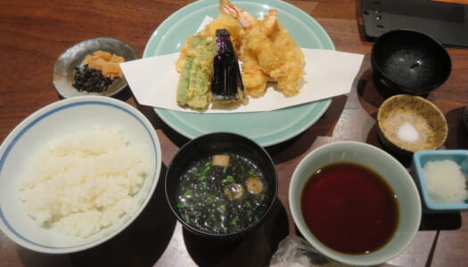 銀座　天國 本店　お昼の天ぷら定食 | 昼天丼