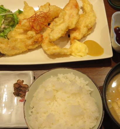 大海　大分とり天定食