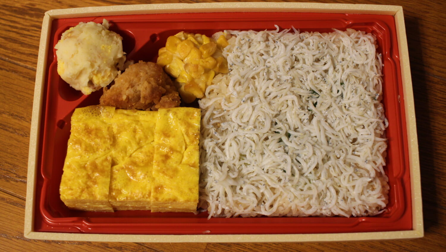 つきじ松露＠三越　しらす弁当