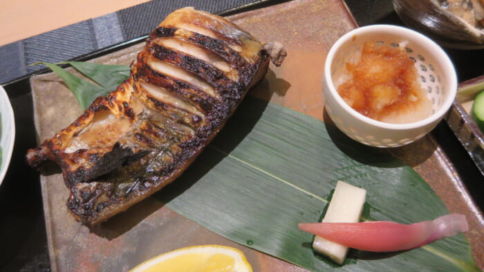 ゆうづつ　焼き魚定食